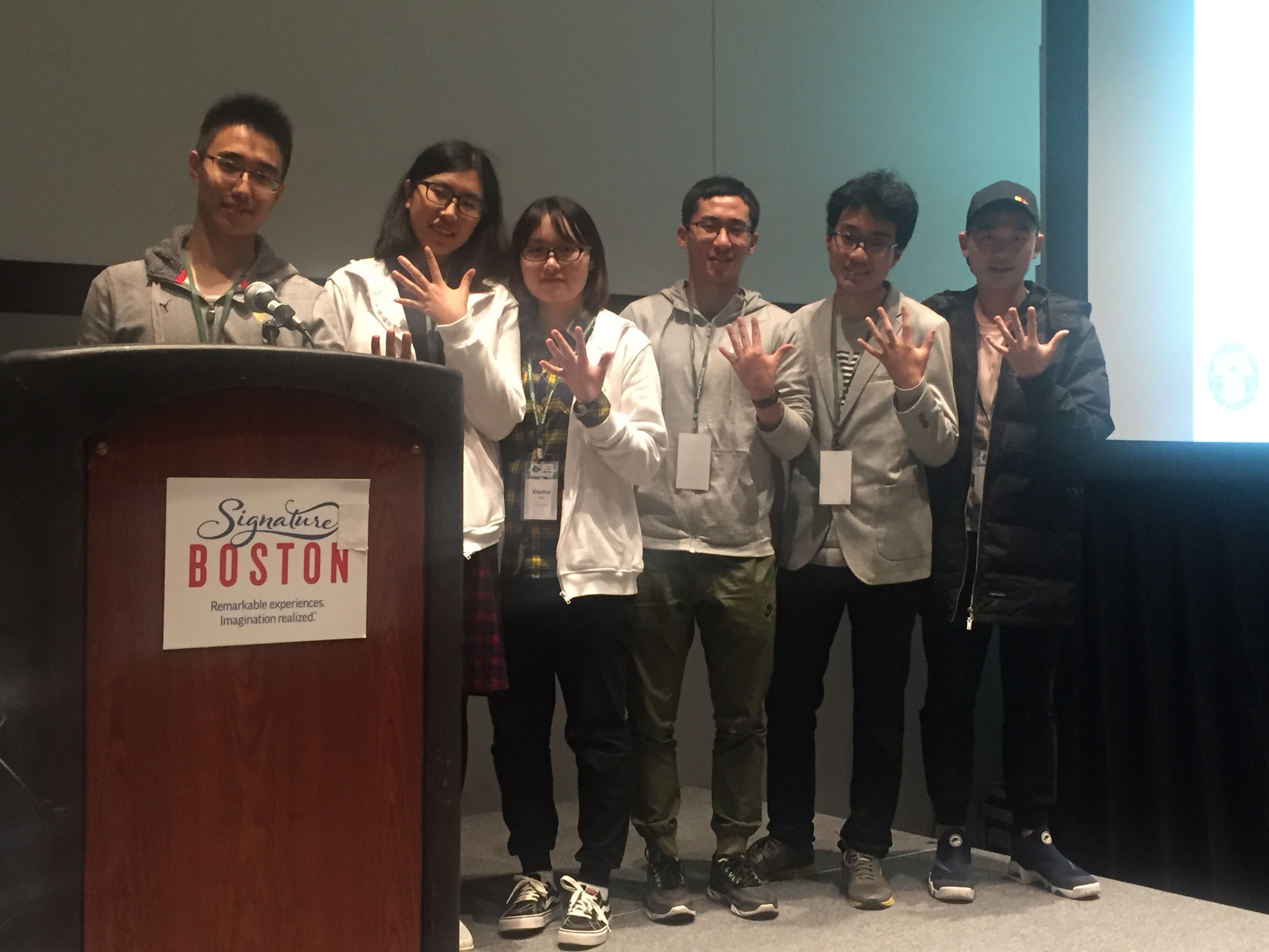 iGEM competition in Boston, 2017